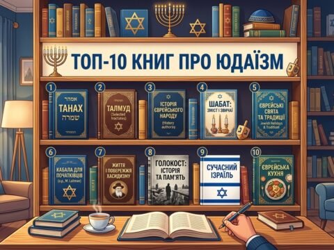 ТОП-10 книг про юдаїзм 2026 року